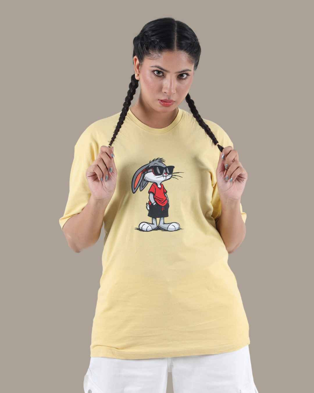 Yellow Graphic T-Shirt | D007